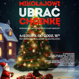 Wspólne ubieranie choinki w Jędrzejowie