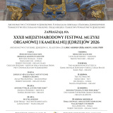 XXXII Międzynarodowy Festiwal Muzyki Organowej i Kameralnej w Jędrzejowie