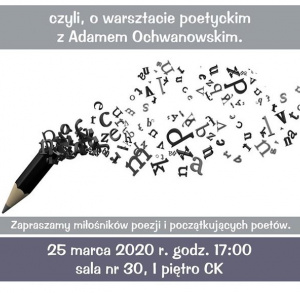 Spotkanie poetyckie w jędrzejowskim Centrum Kultury