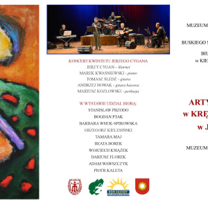 VII Biennale - Artyści Buska-Zdroju w kręgu Galerii Zielona w Jędrzejowie 2021