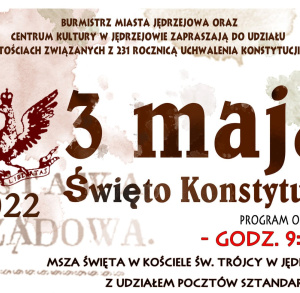 Obchody Święta Konstytucji i Majówka w Jędrzejowie