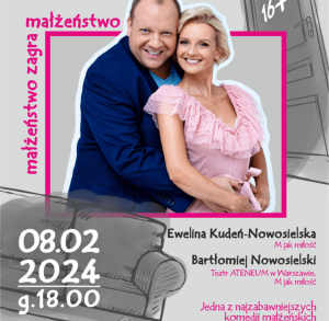 Spektakl "Związek otwarty" w Jędrzejowie