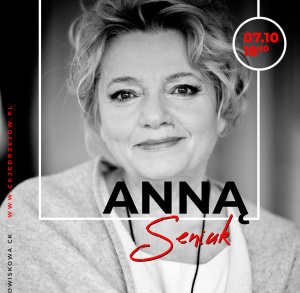 Spotkanie z aktorką Anną Seniuk