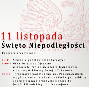 Obchody Narodowego Święta Niepodległości w Jędrzejowie