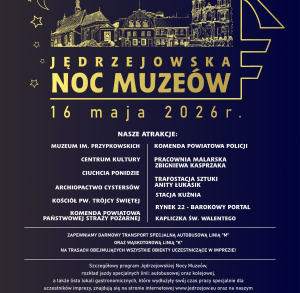 Jędrzejowska Noc Muzeów - program