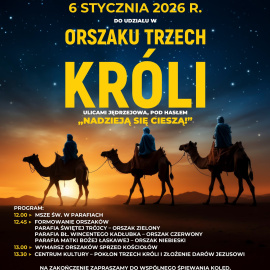 Orszak Trzech Króli w Jędrzejowie