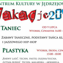 Wakacje z jędrzejowskim Centrum Kultury