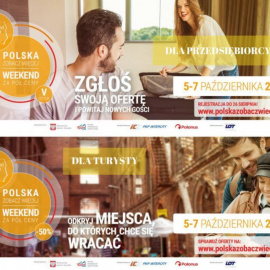 Kolejna edycja akcji POT - "Polska zobacz więcej - Weekend za pół ceny"