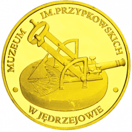 Pamiątkowy medal z serii "Złote Świętokrzyskie" do nabycia w Muzeum im. Przypkowskich w Jędrzejowie